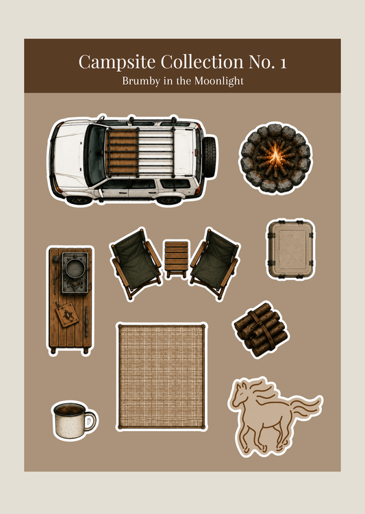 Campsite Collection No. 1 Sticker Sheet