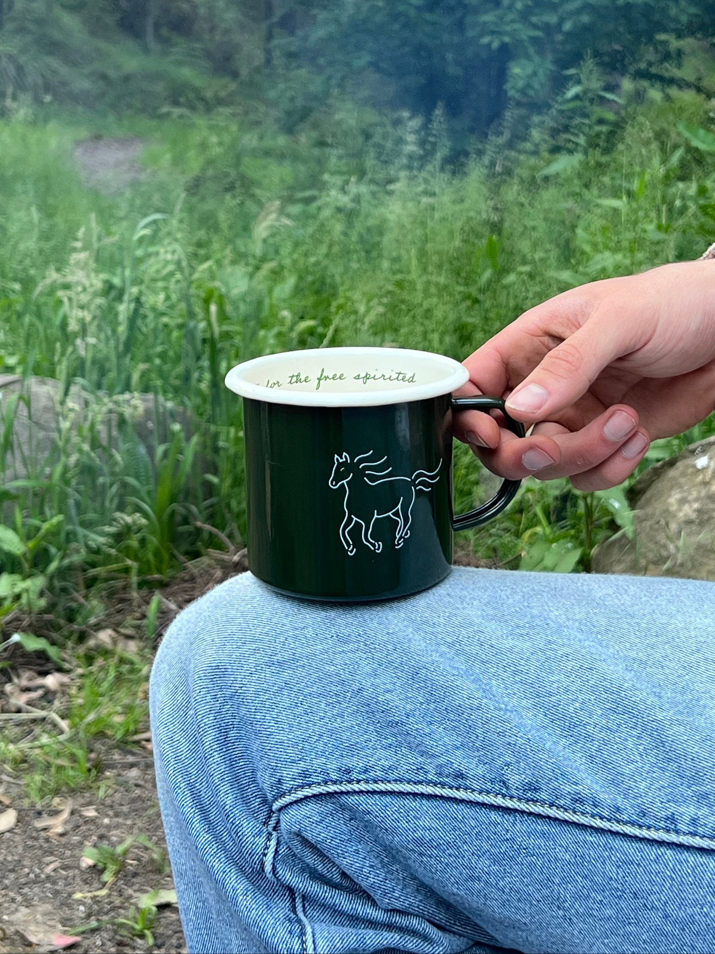 The Pines Enamel Mug