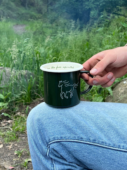 The Pines Enamel Mug