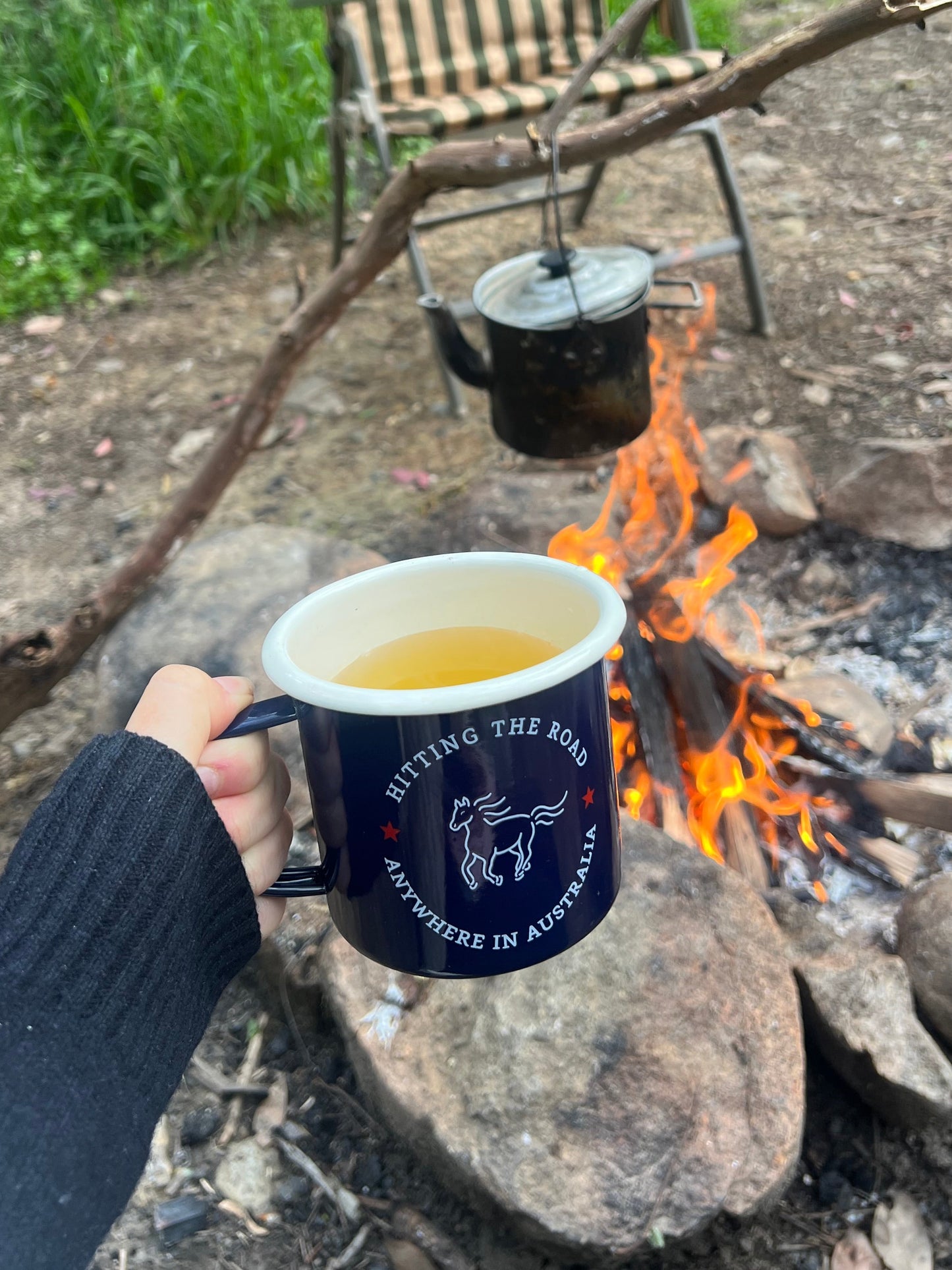 The Flinders Enamel Mug
